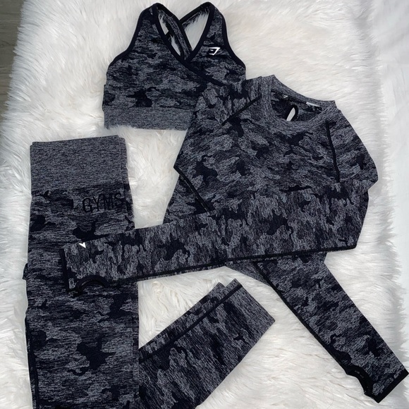 Gymshark Pants - ❌SOLD❌Gymshark Camo Seamless Set